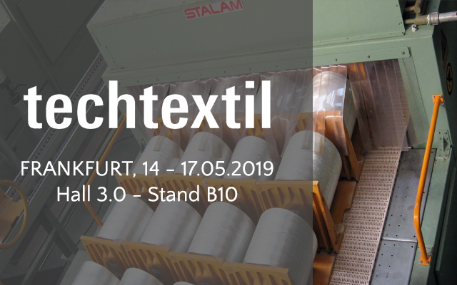 Stalam sarà presente alla Techtextil 2019